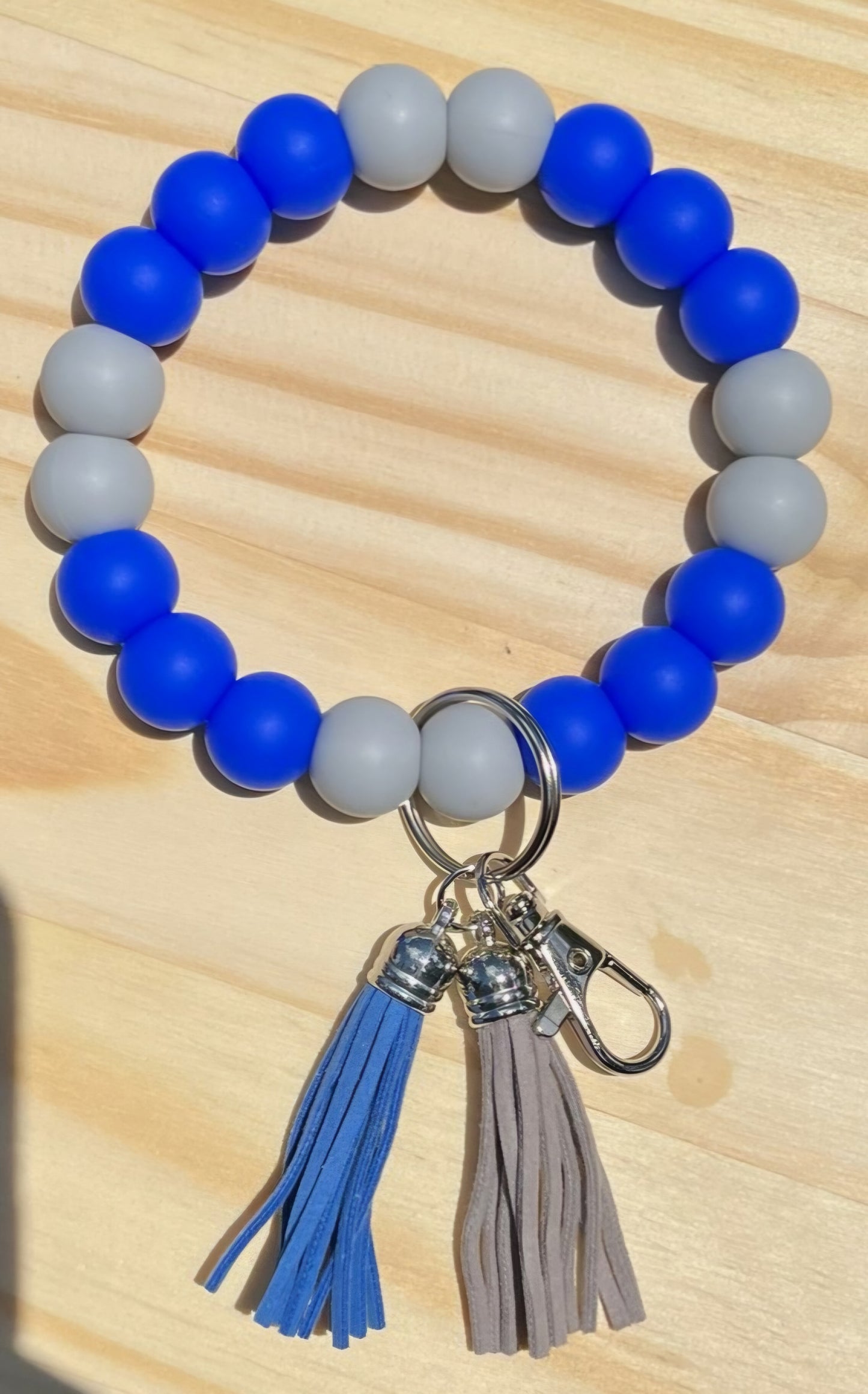 Beaded Football Team Wristlets