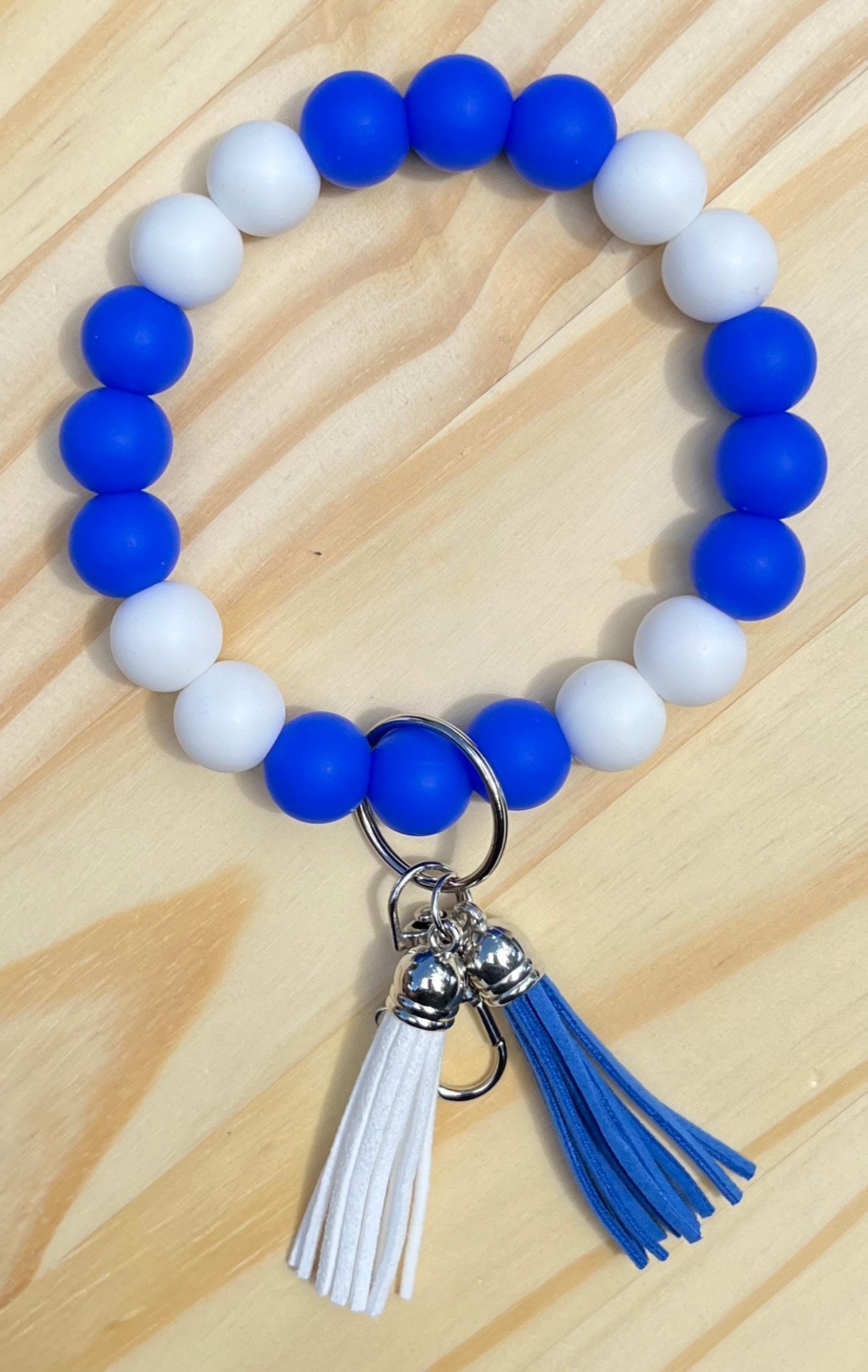 Beaded Football Team Wristlets