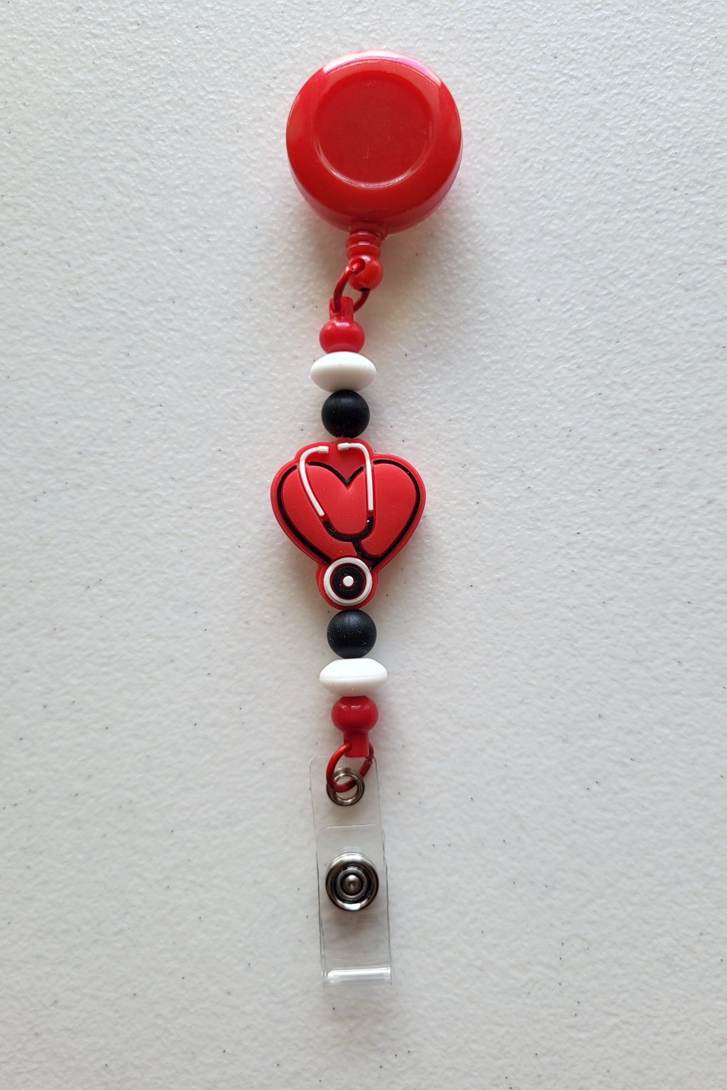 Beaded Retractable Badge Reels