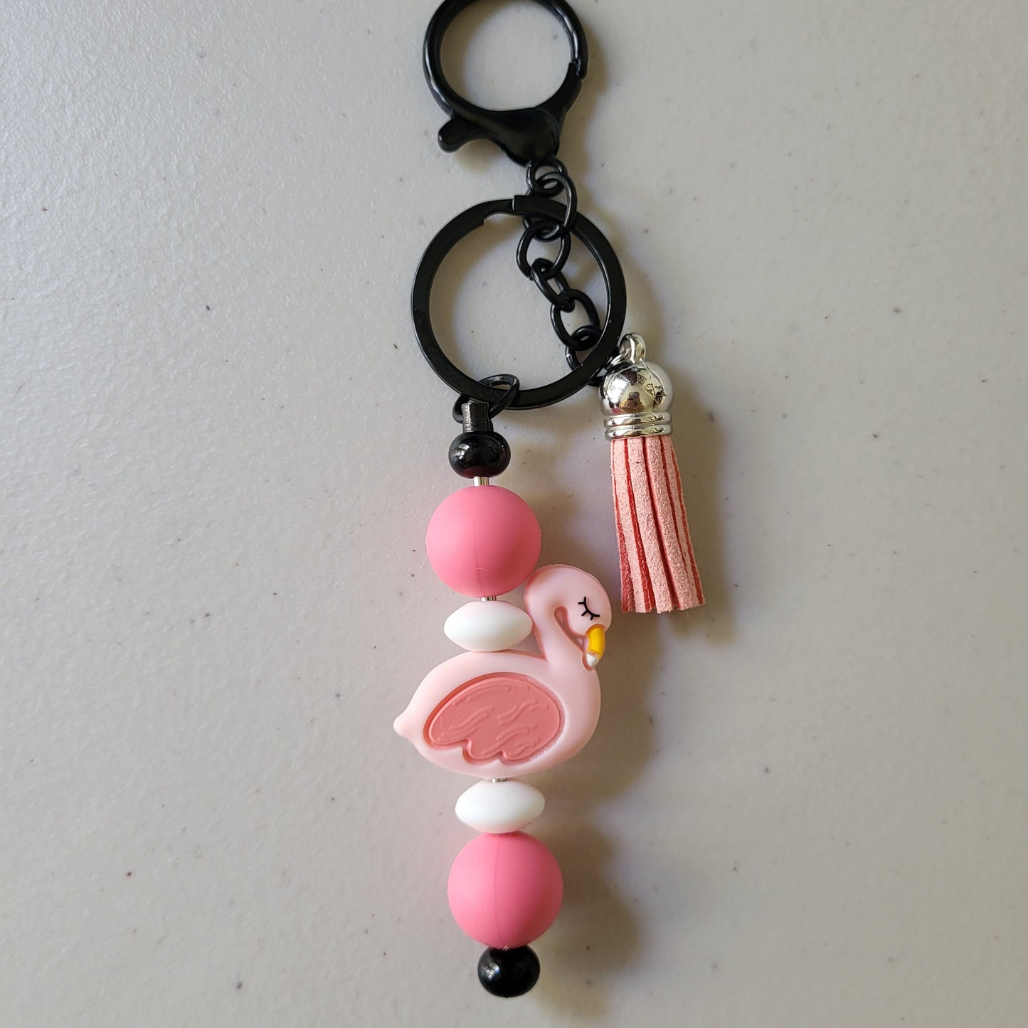 Llaveros con barra de cuentas