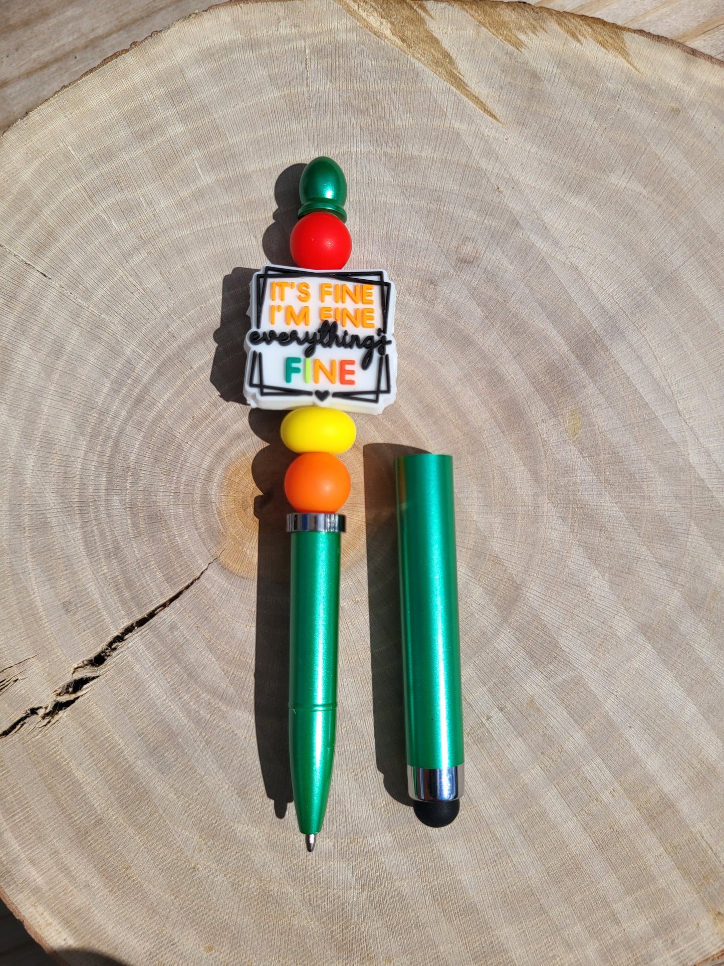 ABC Beaded Stylus Pen Combo
