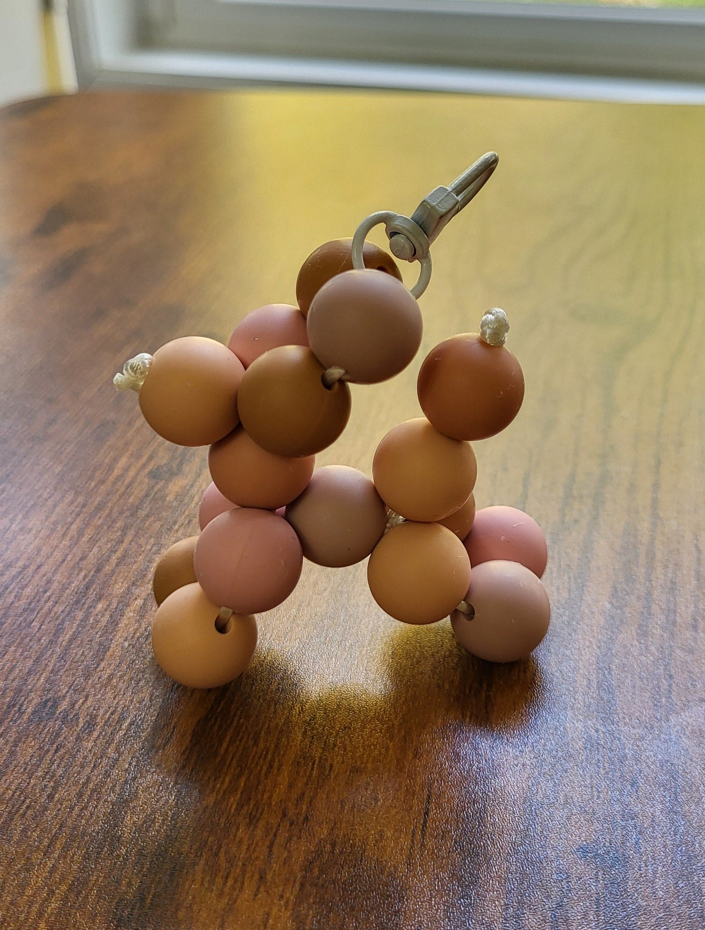 Boho Beaded Balloon Dog Clip