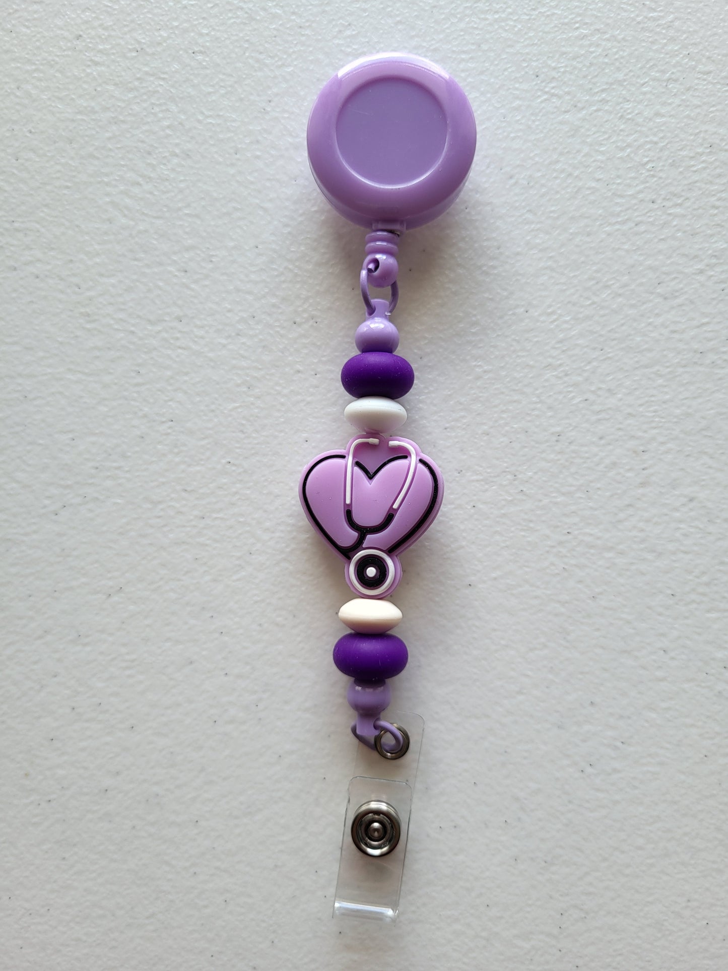 Beaded Retractable Badge Reels