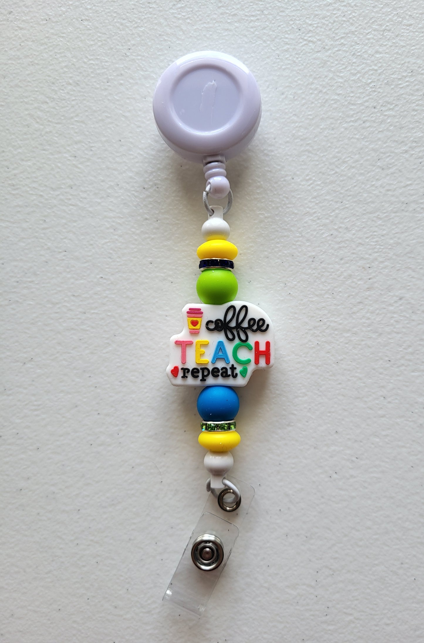 Beaded Retractable Badge Reels