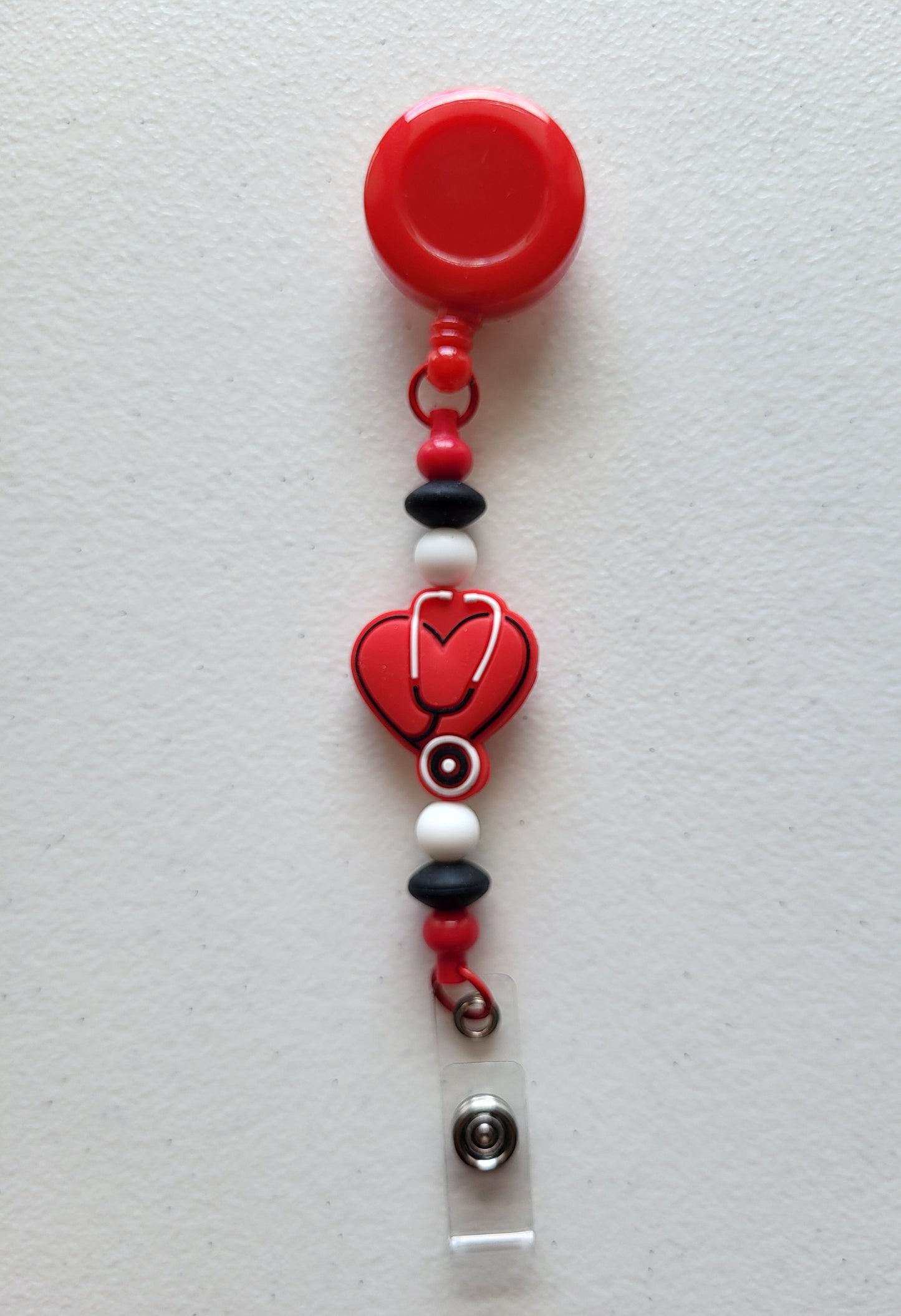 Beaded Retractable Badge Reels