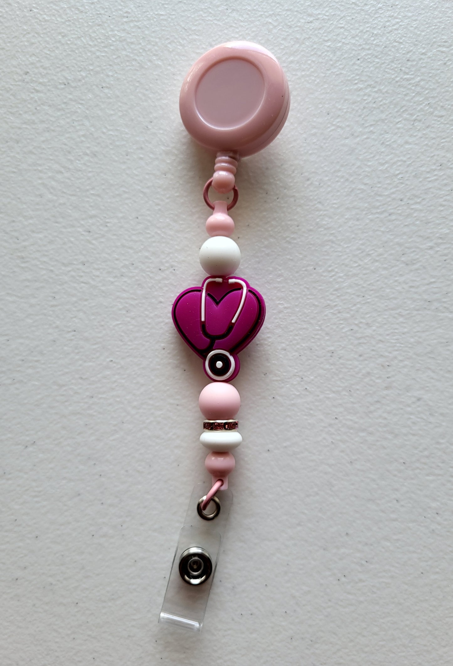 Beaded Retractable Badge Reels
