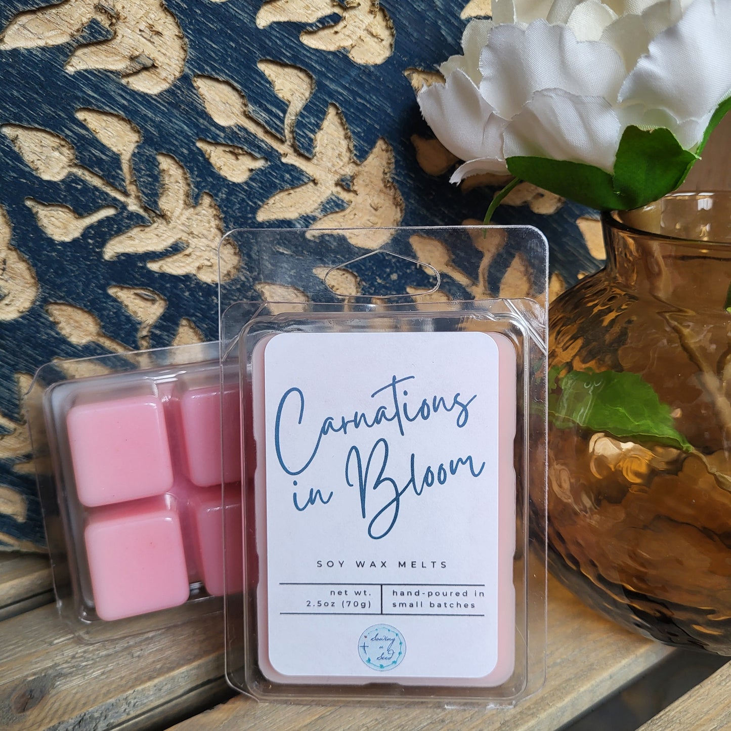 Carnations in Bloom Soy Wax Melt