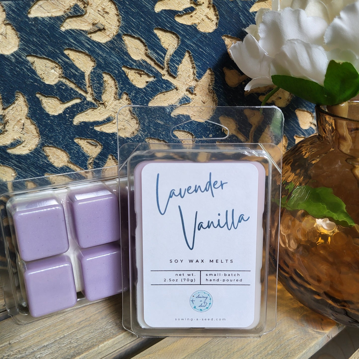 Lavender Vanilla Soy Wax Melt