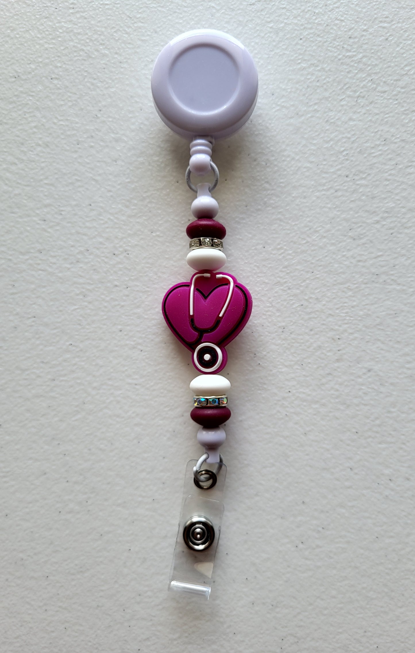 Beaded Retractable Badge Reels