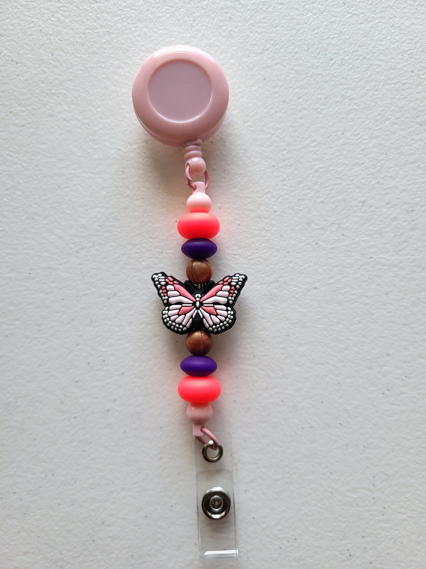 Beaded Retractable Badge Reels