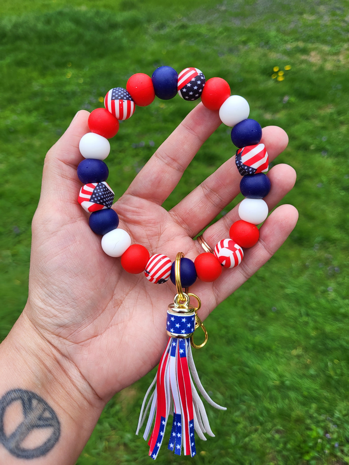 Beaded Loop Wristlets