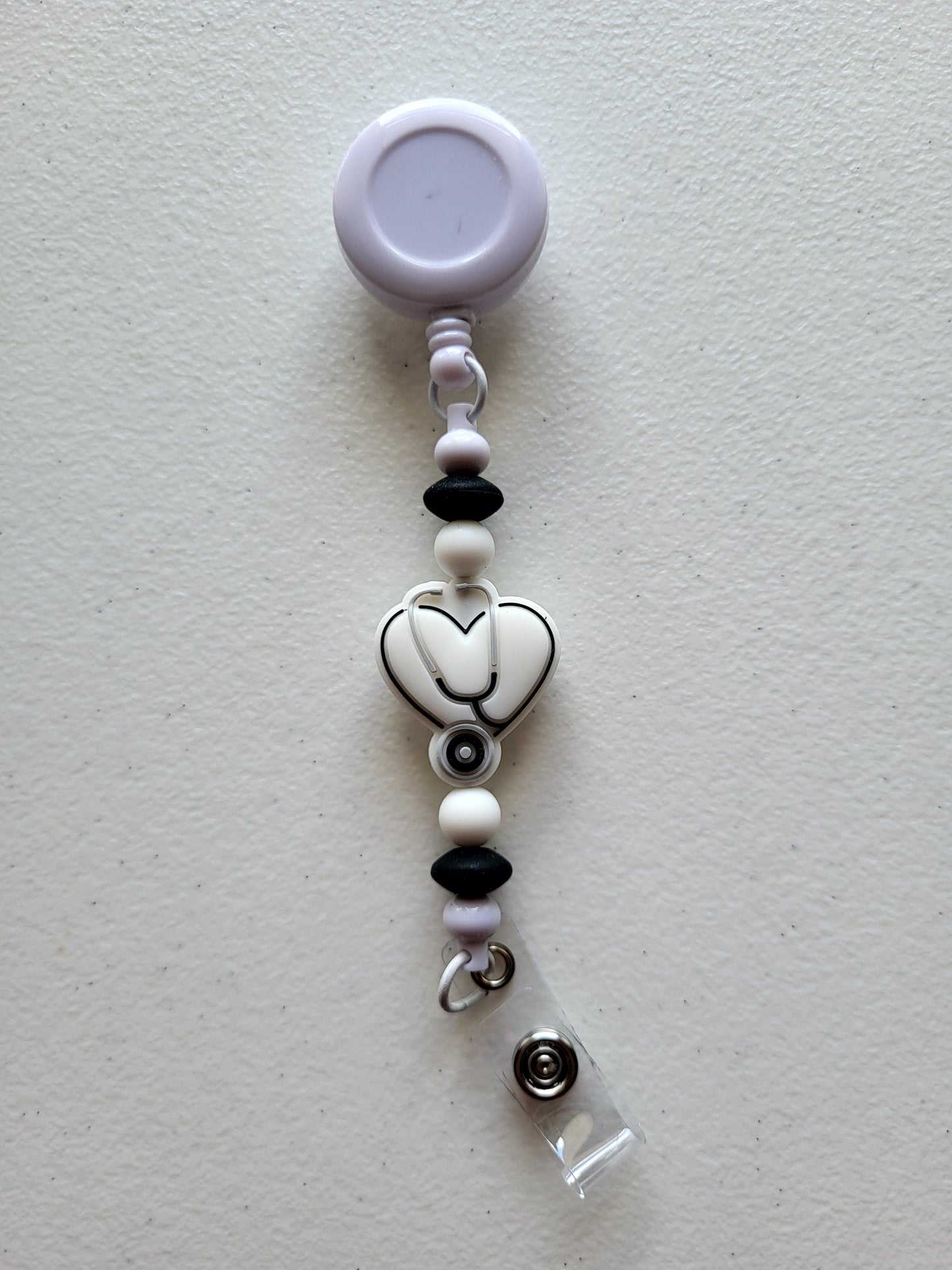 Beaded Retractable Badge Reels