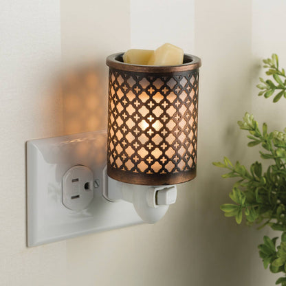 Morocco Metal Pluggable Wax Warmer