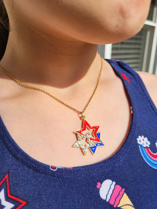 Star-Spangled Necklace