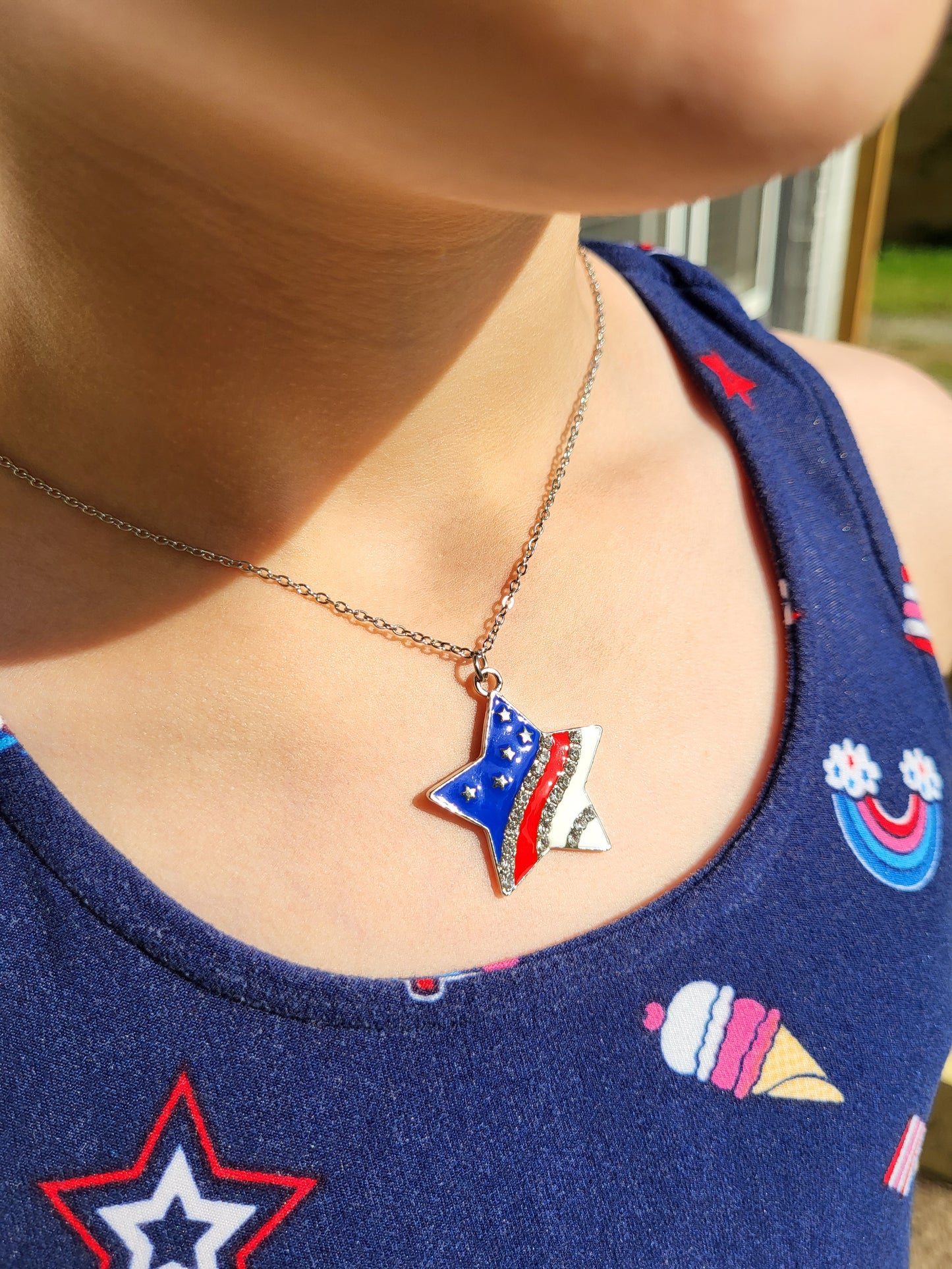 Stars & Stripes Necklace