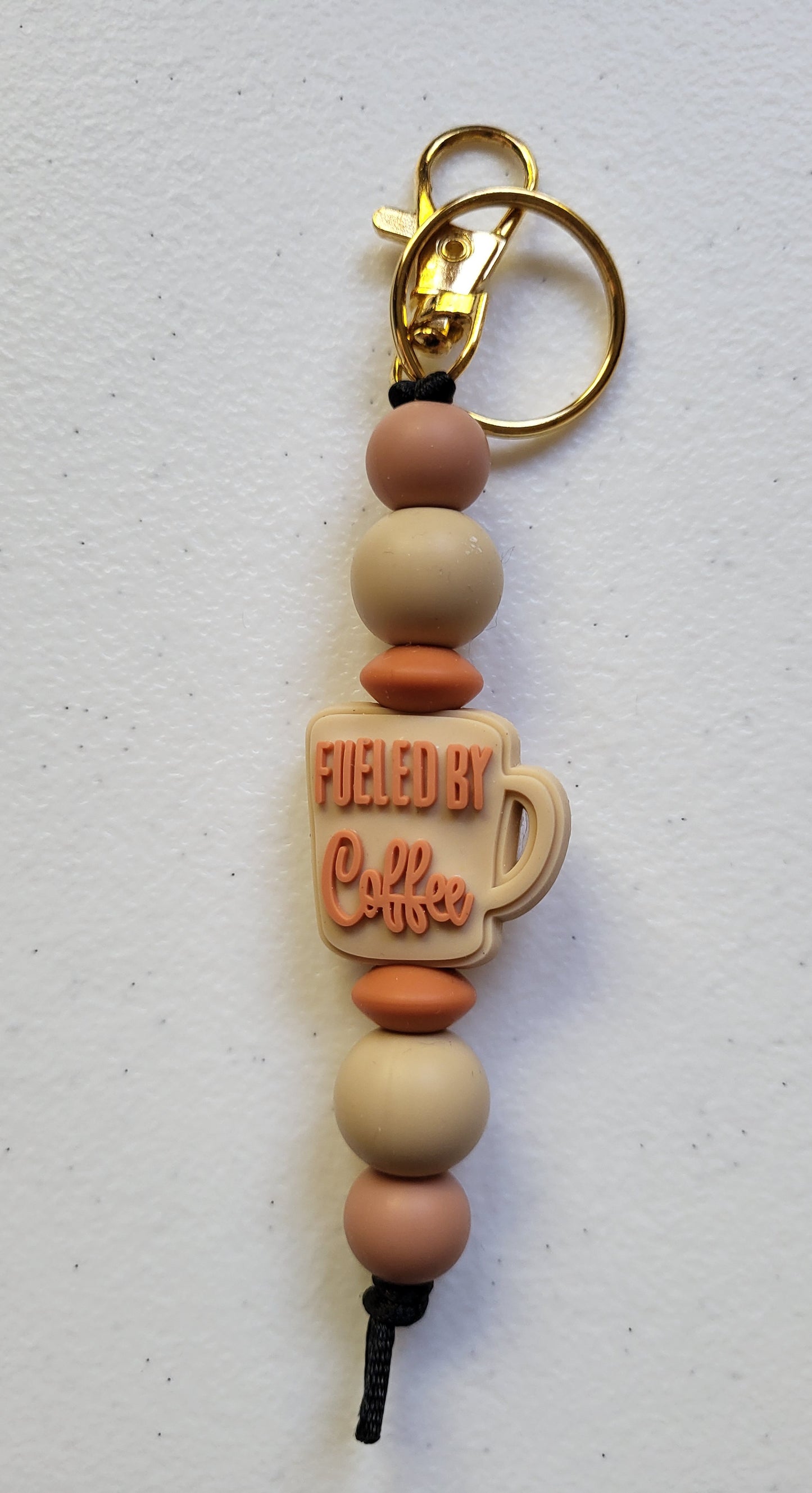 Silicone Beaded Keychain