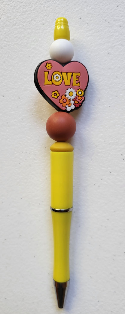 Silicone Beaded Pens