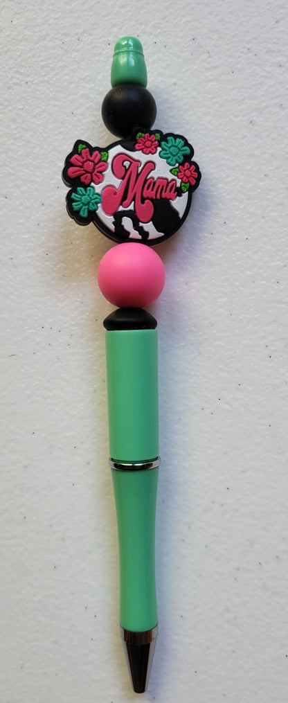 Silicone Beaded Pens