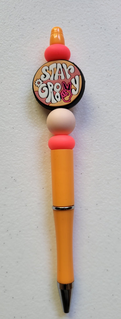 Silicone Beaded Pens