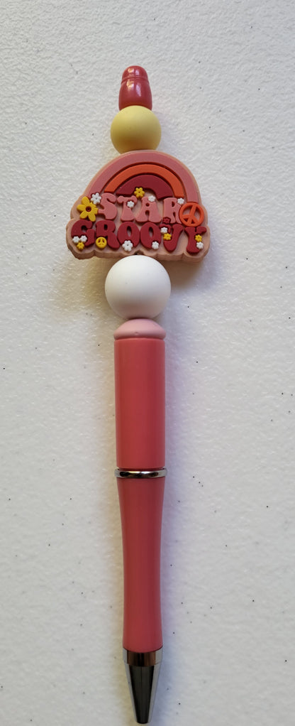 Silicone Beaded Pens