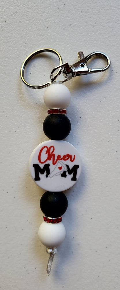 Silicone Beaded Keychain