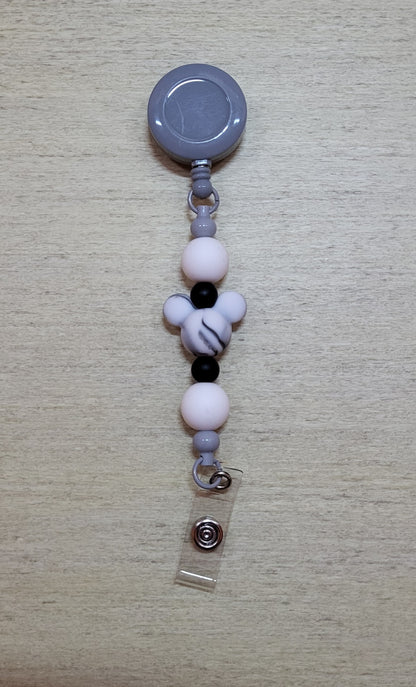 Beaded Retractable Badge Reels