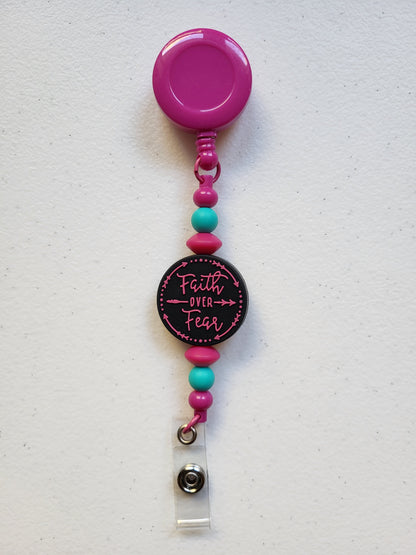 Beaded Retractable Badge Reels
