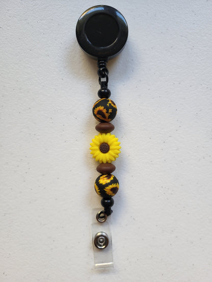 Beaded Retractable Badge Reels
