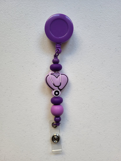 Beaded Retractable Badge Reels