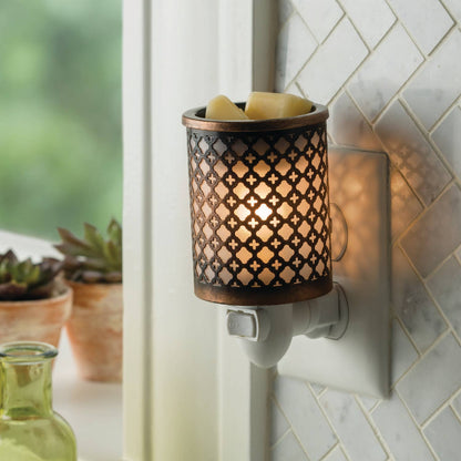 Morocco Metal Pluggable Wax Warmer