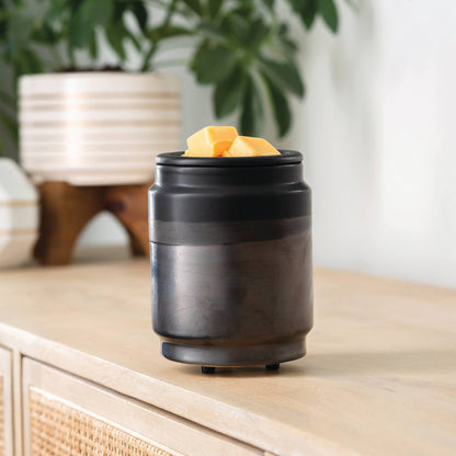 Black Dipped Flip Dish Wax Warmer