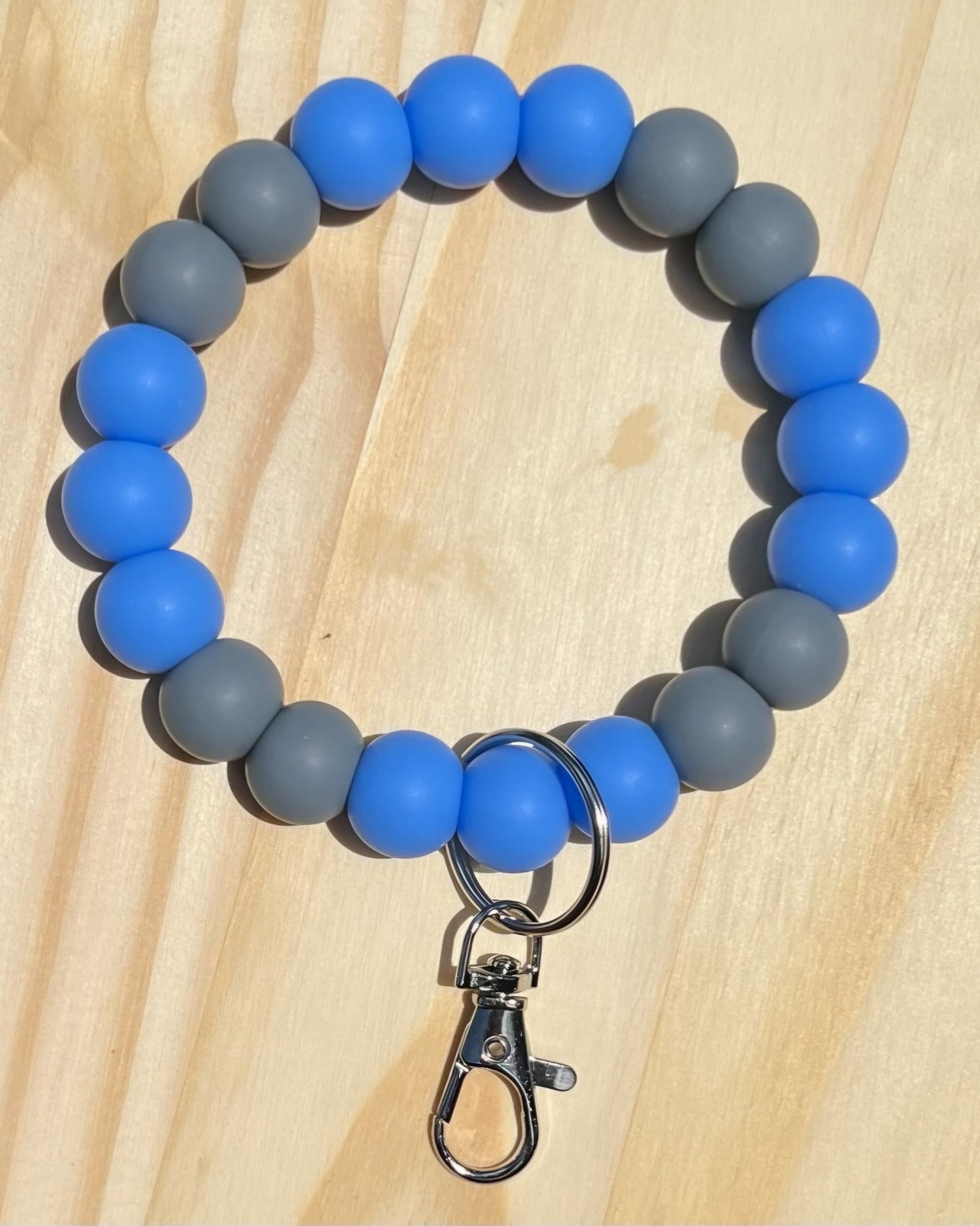 Beaded Football Team Wristlets
