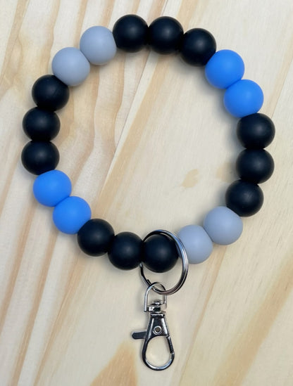 Beaded Football Team Wristlets