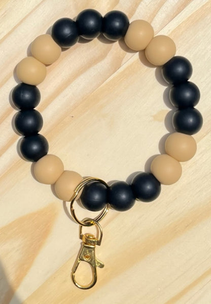 Beaded Football Team Wristlets