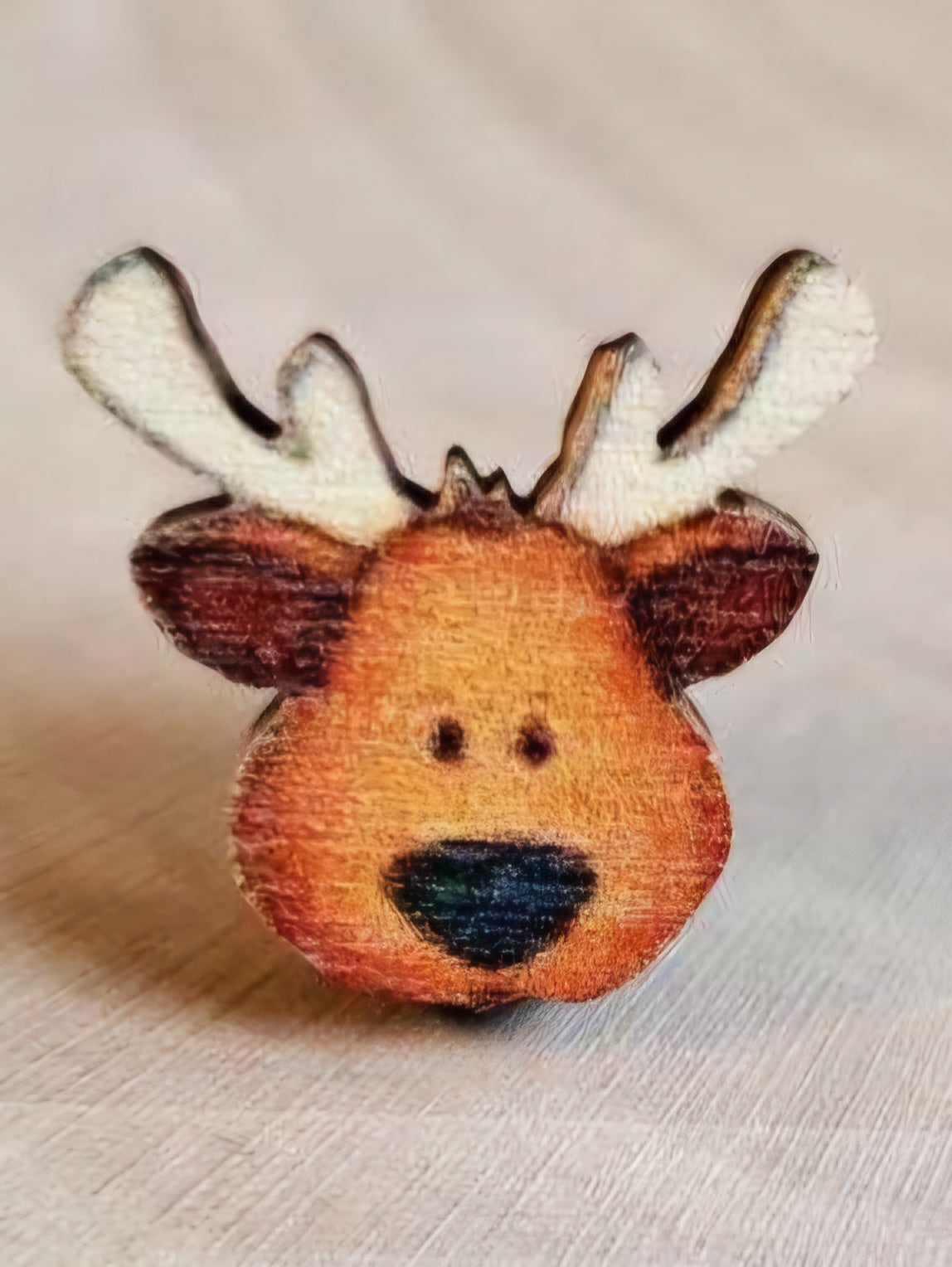 Wooden Christmas Studs