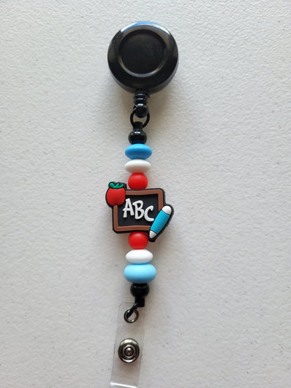 Beaded Retractable Badge Reels