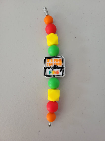 Beaded Cup & Backpack Charms