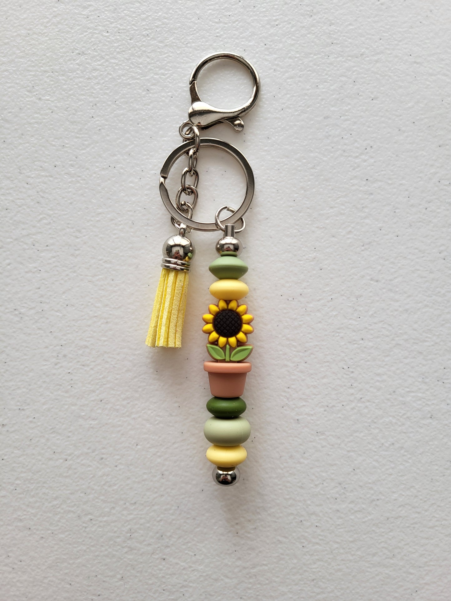 Beaded Bar Keychains