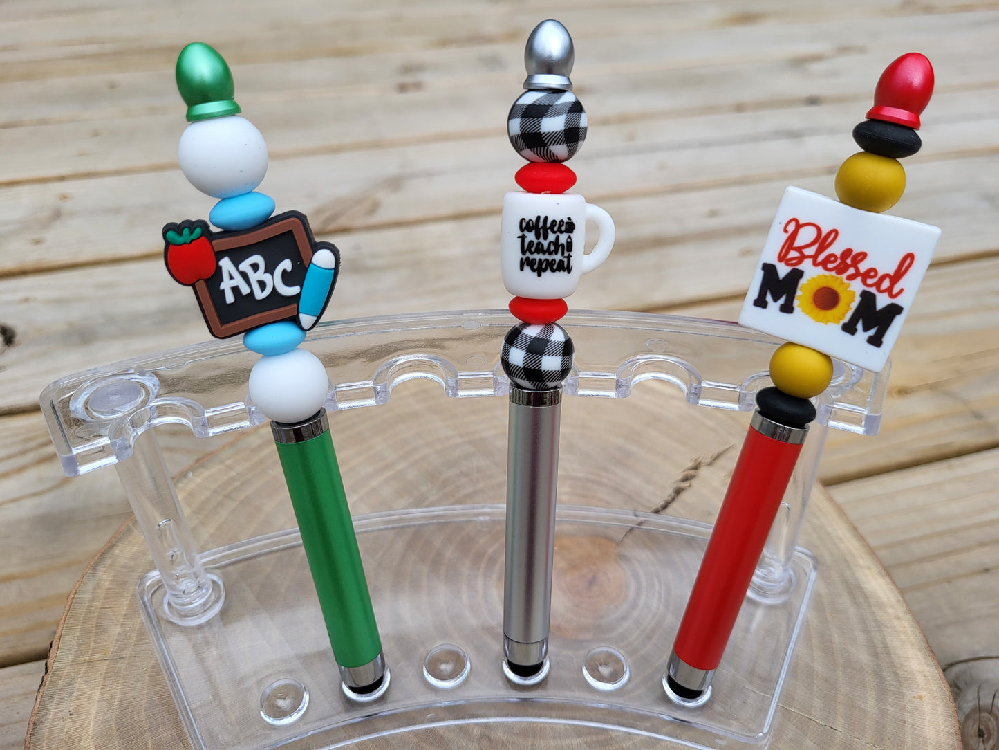 Beaded Stylus Pen Combo