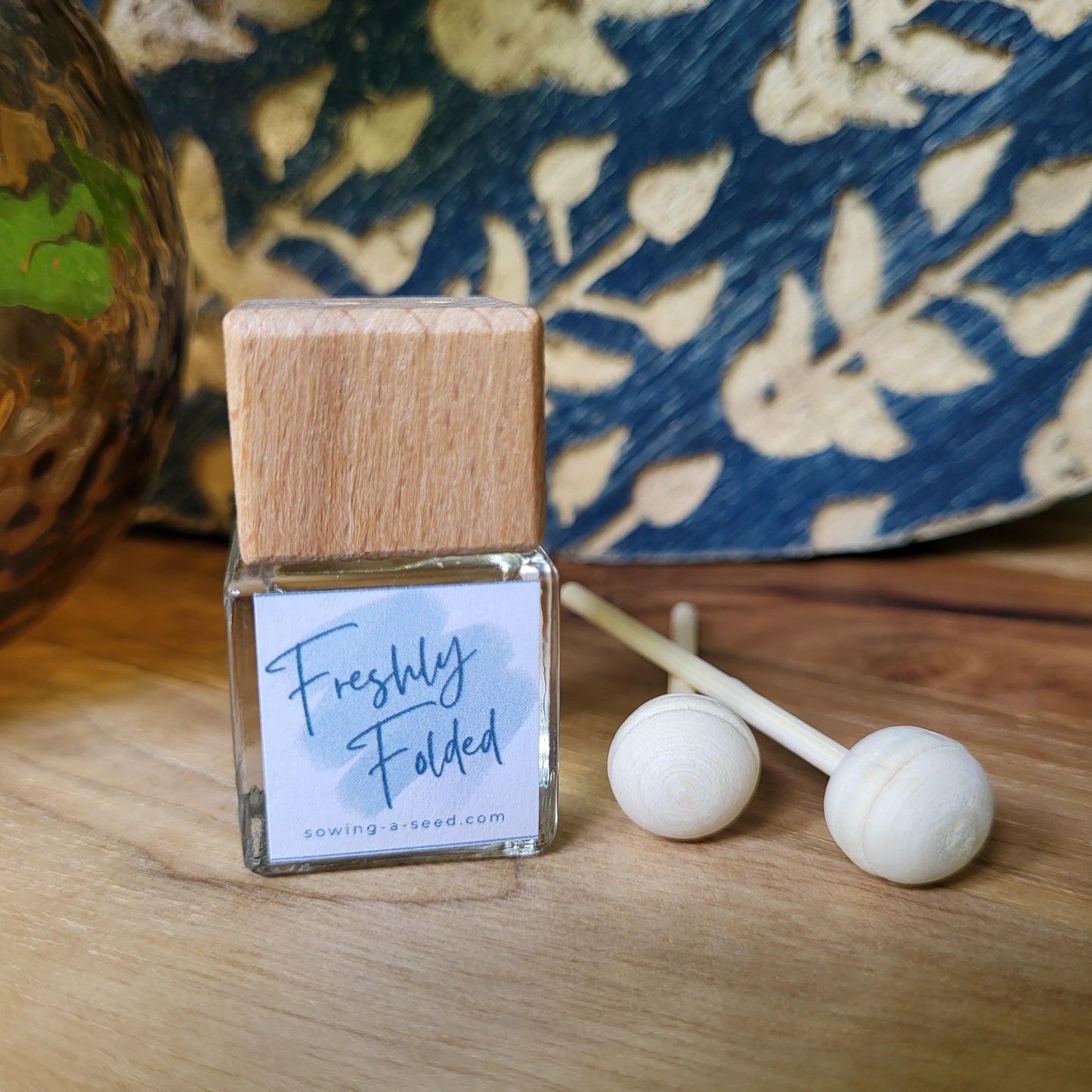 Freshly Folded Car Reed Diffuser