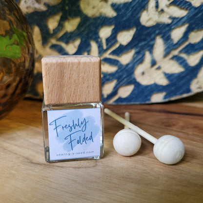 Freshly Folded Car Reed Diffuser