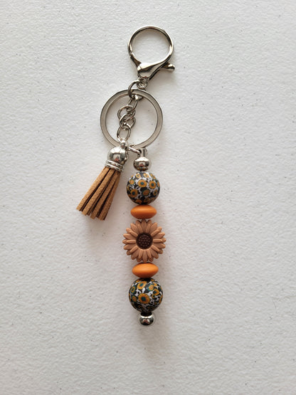 Beaded Bar Keychains
