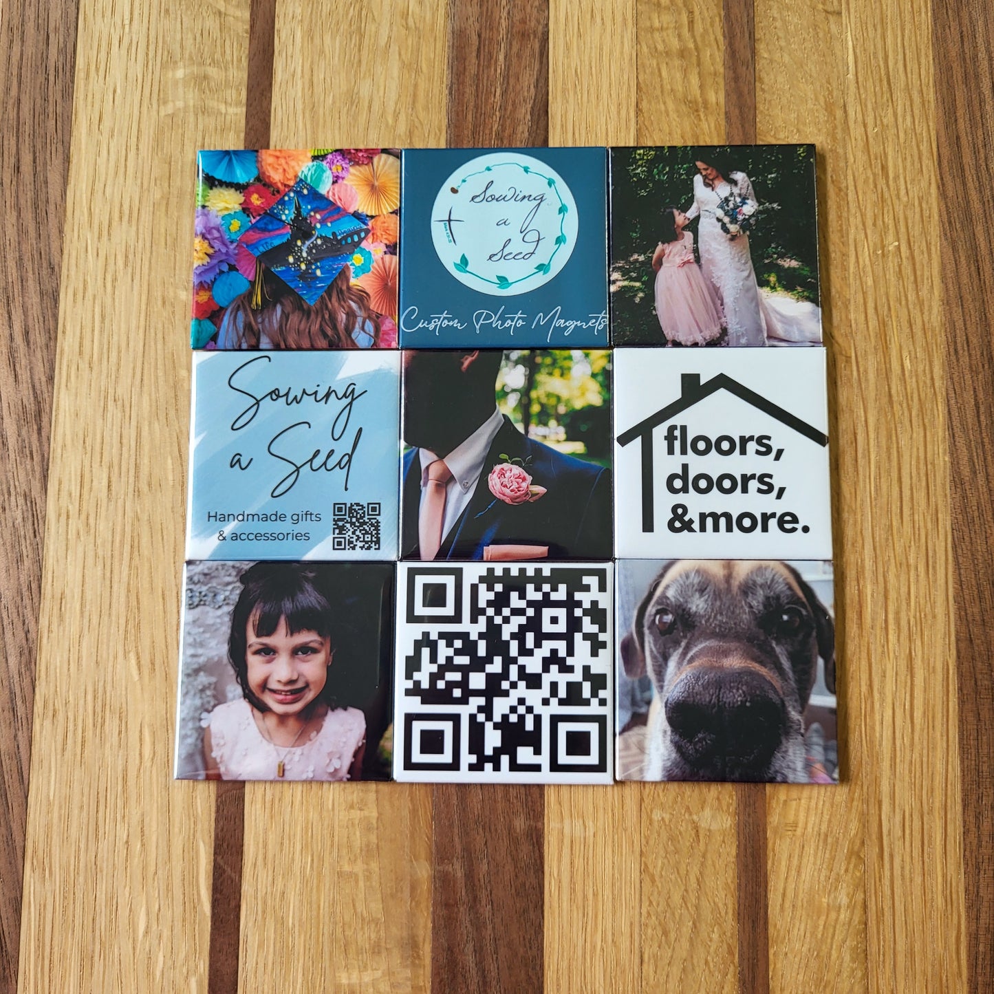 Imanes con fotos personalizados