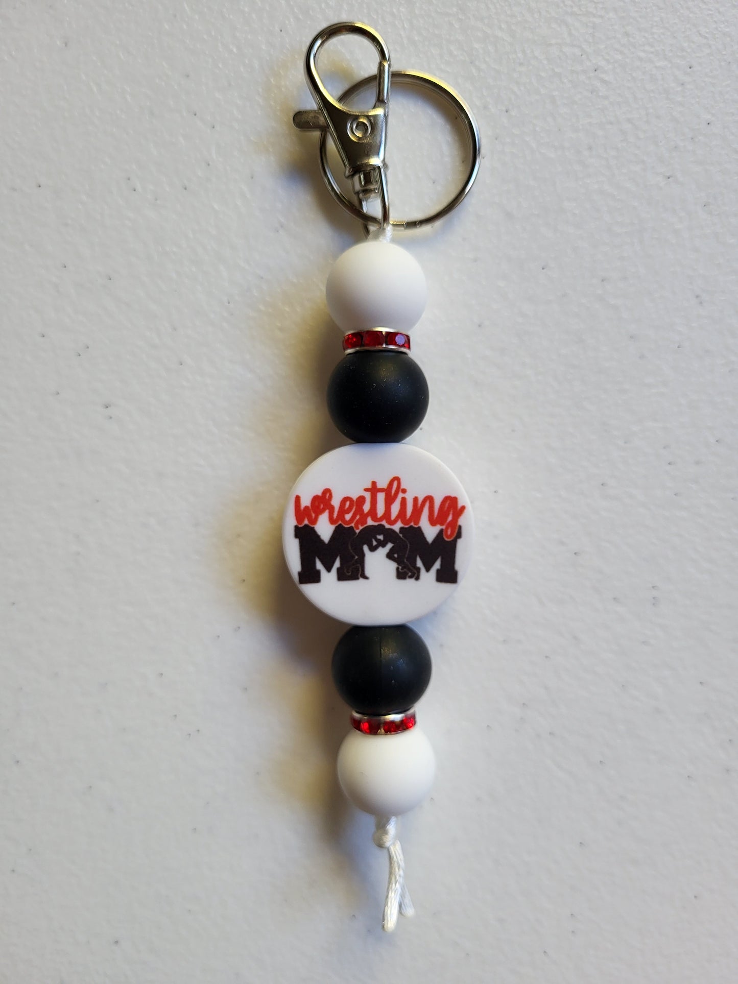 Silicone Beaded Keychain