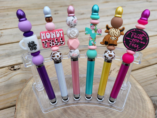 Beaded Stylus Pen Combo