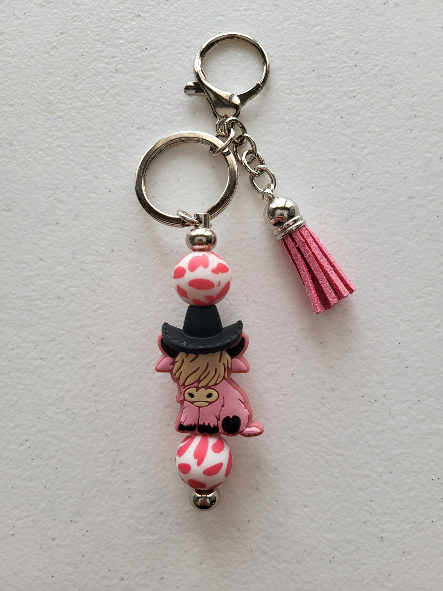 Beaded Bar Keychains