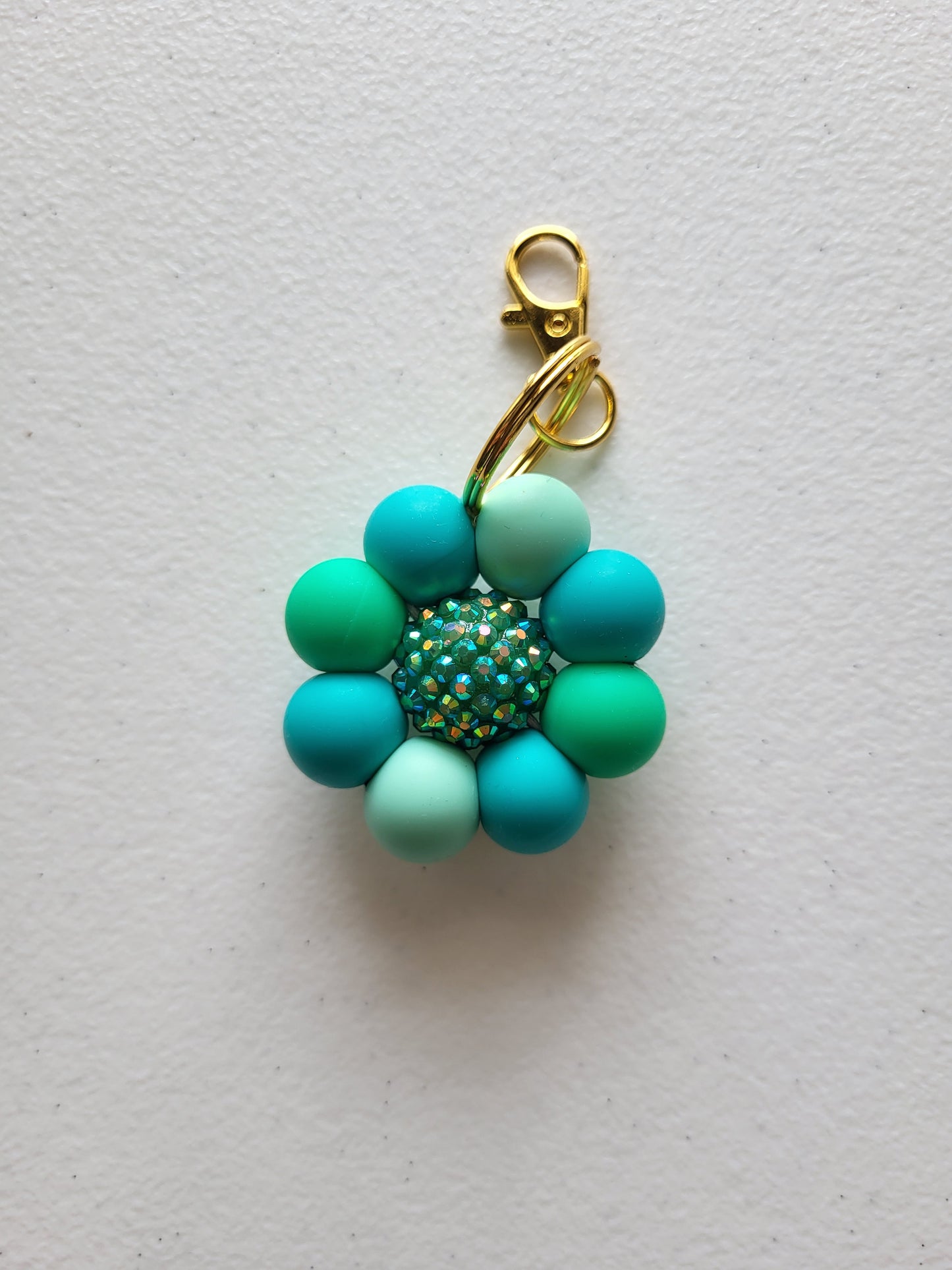 Beaded Daisy Keychains