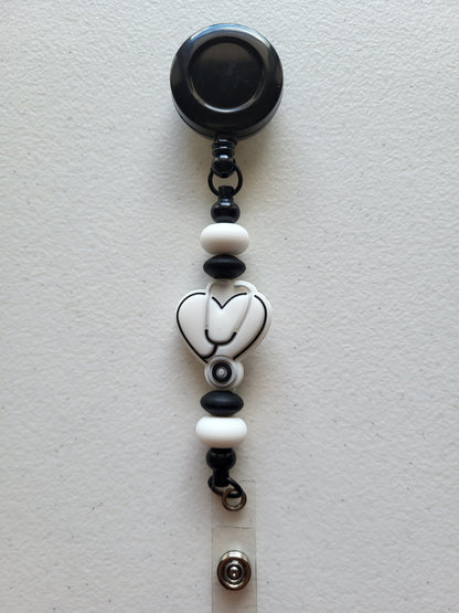 Beaded Retractable Badge Reels