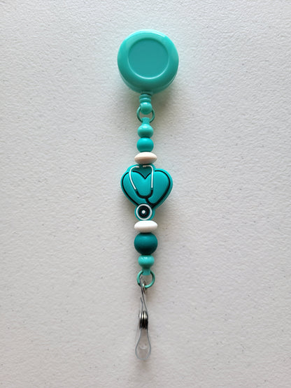 Beaded Retractable Badge Reels