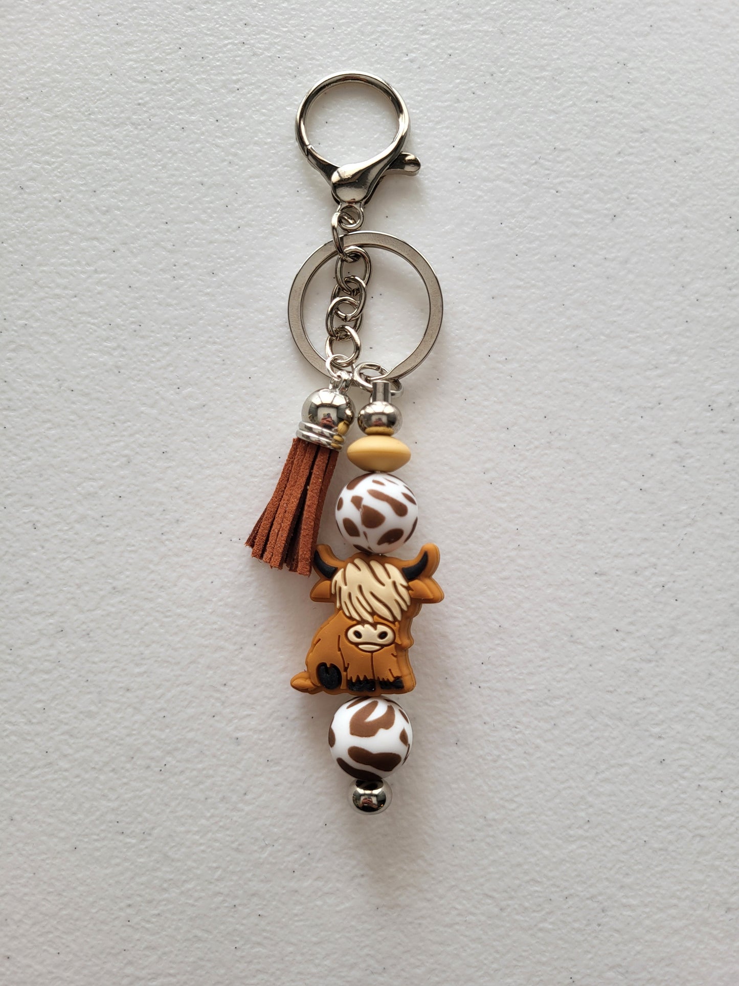 Beaded Bar Keychains